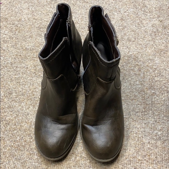 Crown vintage brown heeled boots - Picture 2 of 6